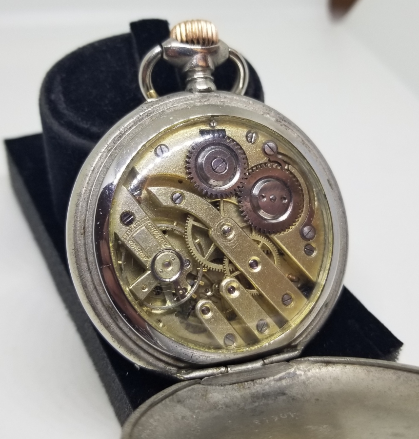 OSMANLI DÖNEMİ ÇOK NADİR MEHTAPLI CEP SAATİ