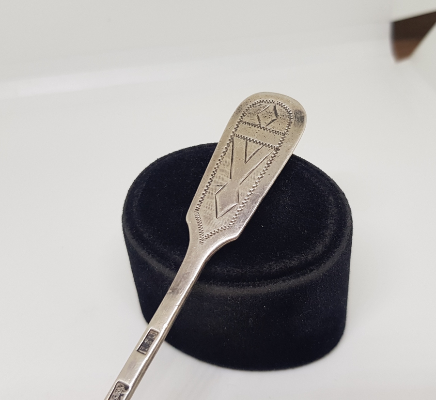 1894 TARİHLİ ÇARLIK RUSYA GÜMÜŞ KAŞIK