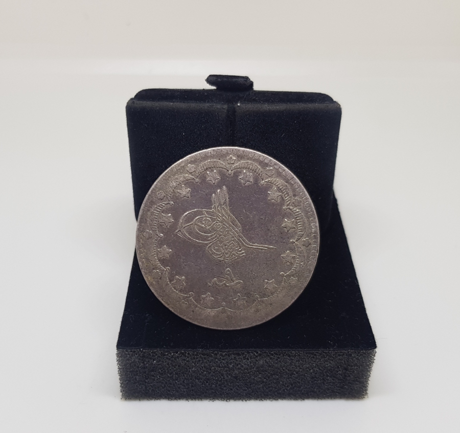 SULTAN ABDÜLAZİZ DÖNEMİ 1277/9 GÜMÜŞ 20 KURUŞ MECİDİYE PARA