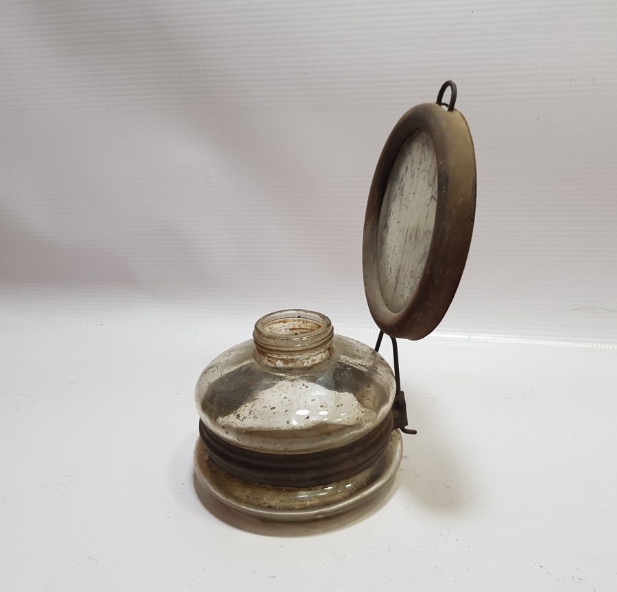 ANTİKA AYNALI GAZ LAMBASI HAZNESİ