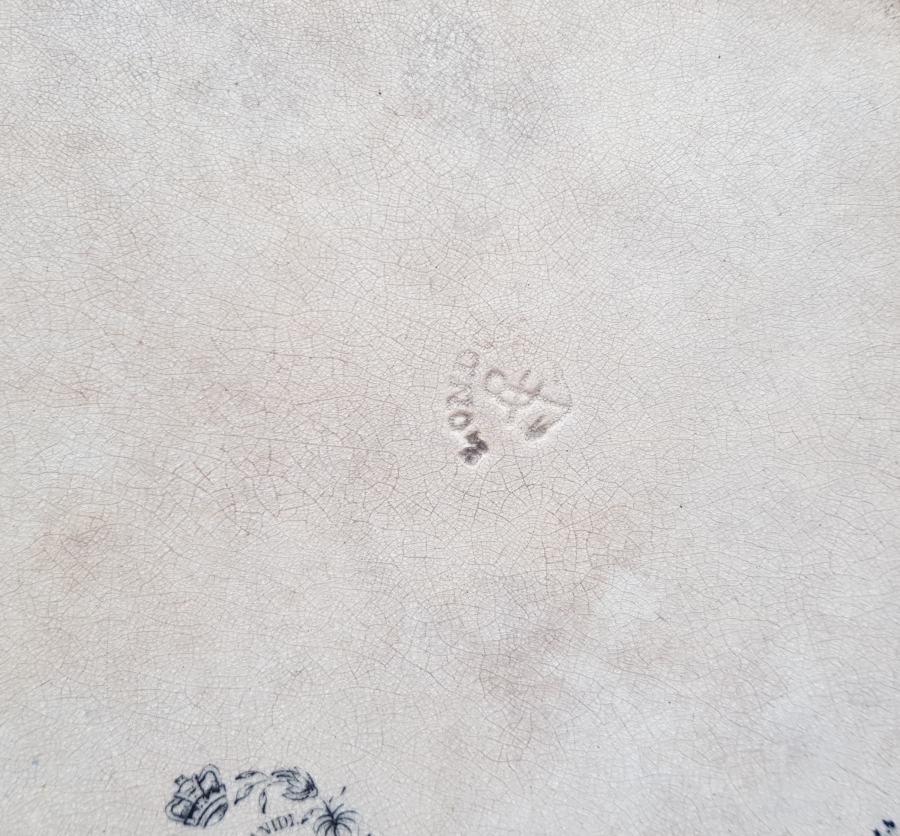 1840'LARDAN NORVEÇ KRALI OSCAR VE JOSEPHINE RESİMLİ PORSELEN TABAK