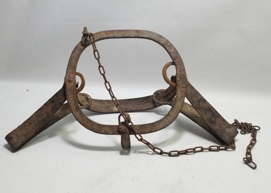 OSMANLI DÖNEMİ EL YAPIMI AYI KAPANI