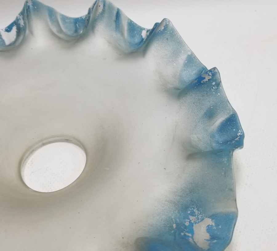 ANTİKA FIRFIRLI LAMBA TACI