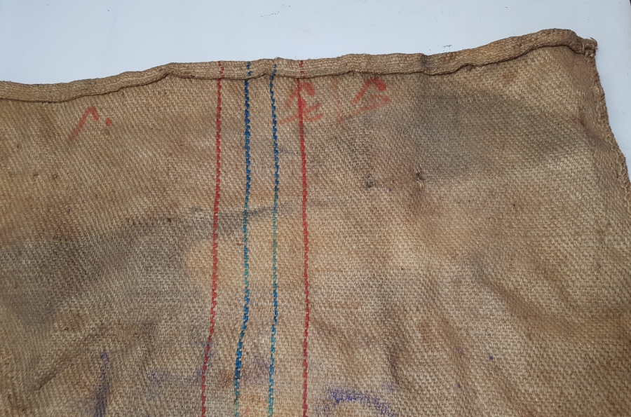 ÜZERİ OSMANLICA YAZILI OSMANLI DÖNEMİ NADİR TÜCCAR ÇUVALI