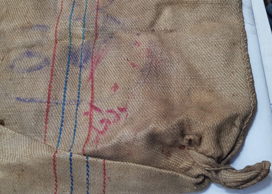 ÜZERİ OSMANLICA YAZILI OSMANLI DÖNEMİ NADİR TÜCCAR ÇUVALI