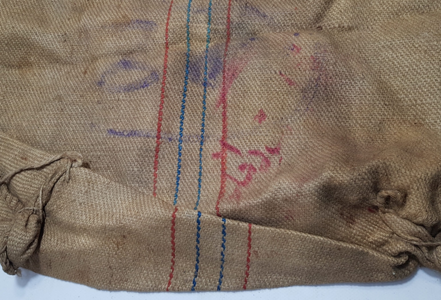 ÜZERİ OSMANLICA YAZILI OSMANLI DÖNEMİ NADİR TÜCCAR ÇUVALI