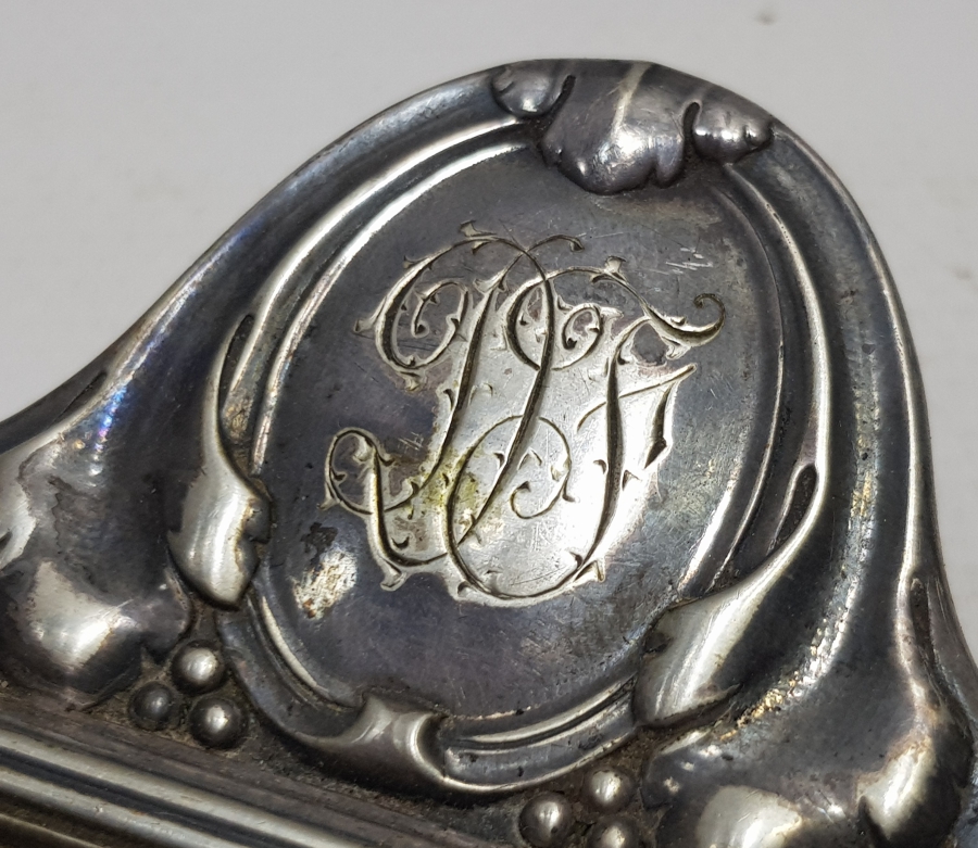 GÜMÜŞ KAPLAMA ANTİKA NADİR SOFRA KÜREĞİ