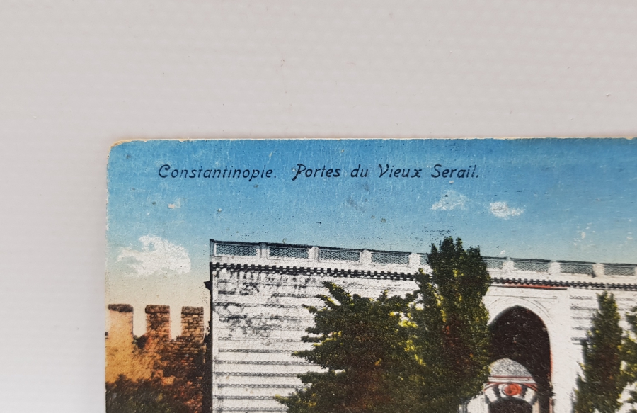 İSTANBUL ÜNİVERSİTESİ GİRİŞİ GÖRSELLİ OSMANLI DÖNEMİ KARTPOSTAL