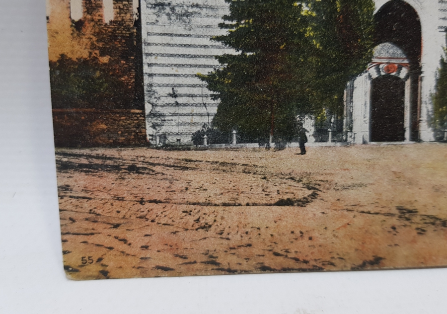 İSTANBUL ÜNİVERSİTESİ GİRİŞİ GÖRSELLİ OSMANLI DÖNEMİ KARTPOSTAL