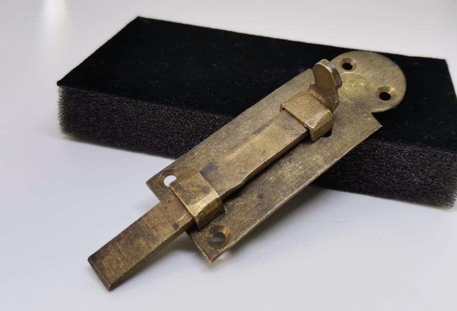 OSMANLI DÖNEMİ SÜLEYMANİYE İŞİ ÇOK NADİR DAMGALI KAPI KİLİDİ