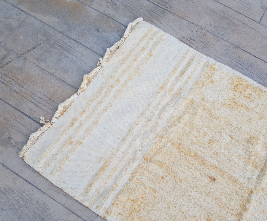 GÜMÜŞ TELKIRMA İŞÇİLİKLİ VE İNSİYALLİ OSMANLI DÖNEMİ RUM İŞİ YAĞLIK