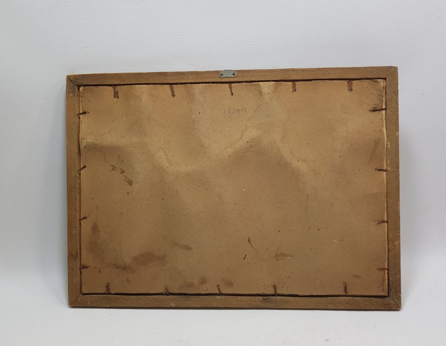 CUMHURİYET BAŞLARI ORİJİNAL ÇERÇEVESİNDE GÜMÜŞ SİMLİ NADİR HAC VEKALETİ