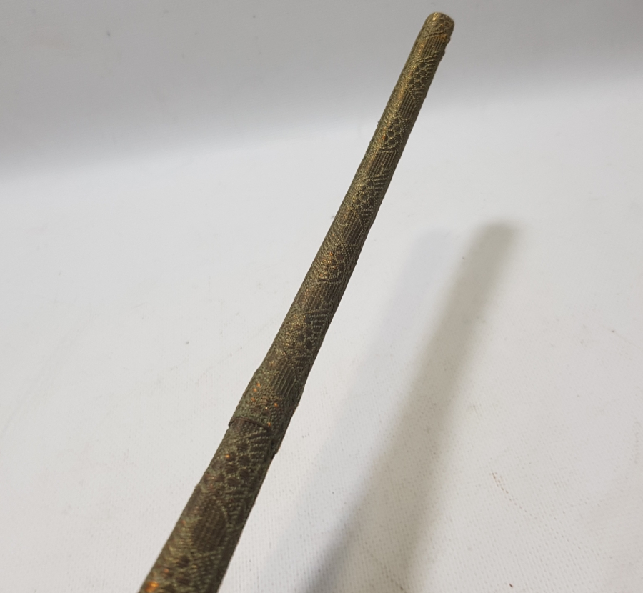 OSMANLI DÖNEMİ SIRMA İŞÇİLİKLİ ÇOK NADİR SUBAY KIYAFET ASKISI