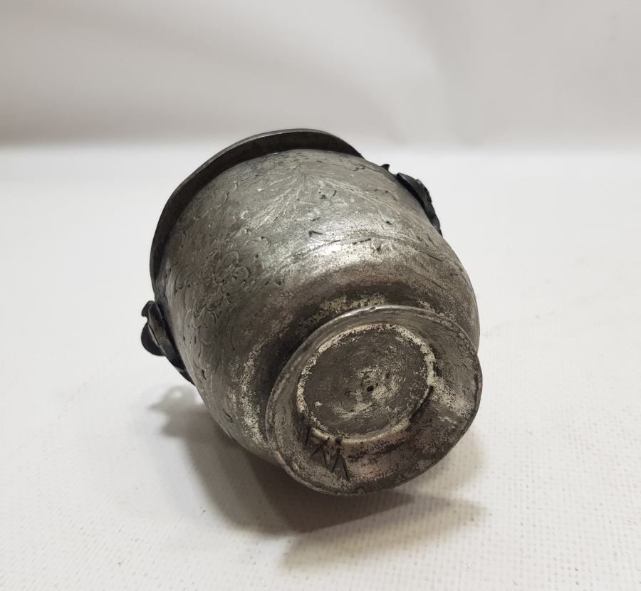 OSMANLI DÖNEMİ NADİR FORMDA YILAN BAŞI TUTMAÇLI TOMBAK SAKIZLIK