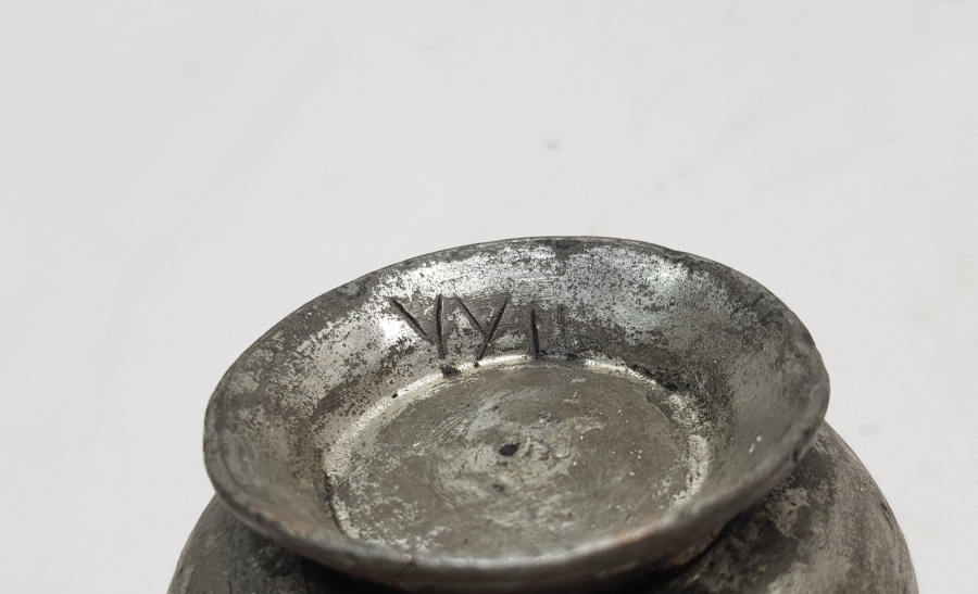 OSMANLI DÖNEMİ NADİR FORMDA YILAN BAŞI TUTMAÇLI TOMBAK SAKIZLIK