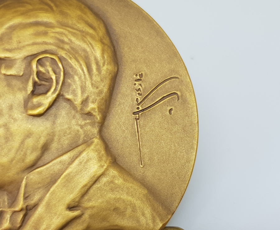 OSMANLICA GAZİ MUSTAFA KEMAL İMZALI BÜYÜK BOY ATATÜRK MADALYON