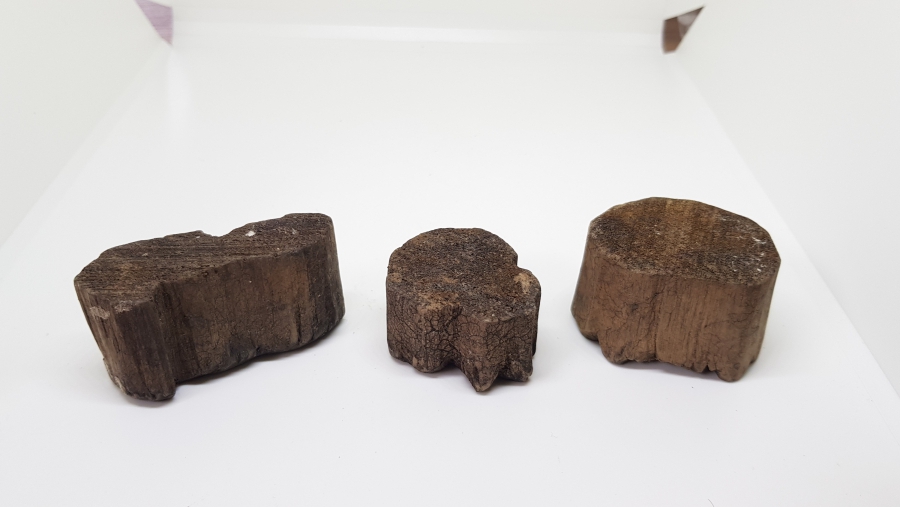 OSMANLI DÖNEMİ EL OYMA 3 ADET TOKAT İŞİ BASKI KALIBI LOTU