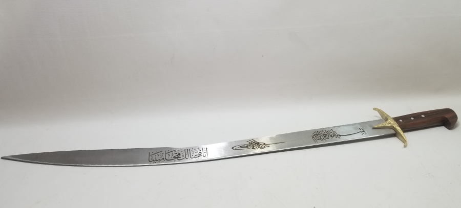 ÖZEL YAPIM DEKORATİF PALA KILIÇ