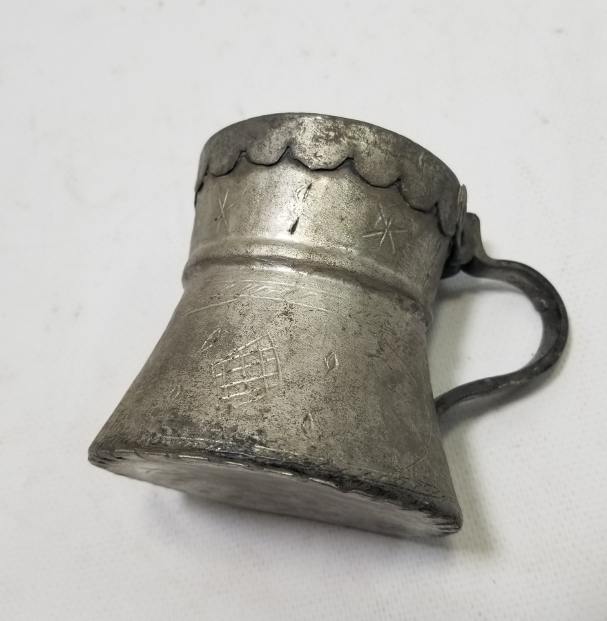 ÜZERİ İŞLEMELİ OSMANLI DÖNEMİ BAKIR DALDIRMA