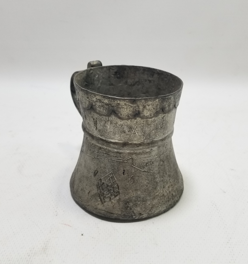 ÜZERİ İŞLEMELİ OSMANLI DÖNEMİ BAKIR DALDIRMA