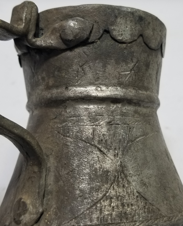 ÜZERİ İŞLEMELİ OSMANLI DÖNEMİ BAKIR DALDIRMA