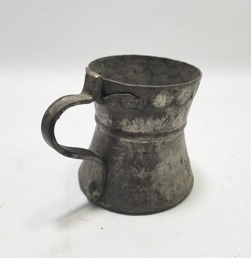 ÜZERİ İŞLEMELİ OSMANLI DÖNEMİ BAKIR DALDIRMA