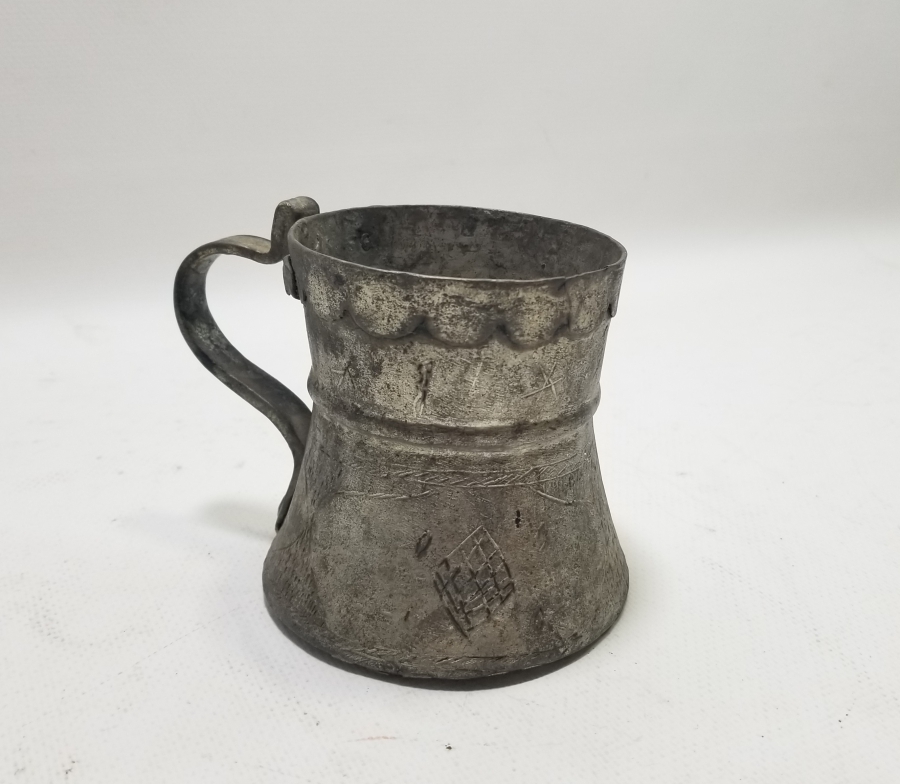 ÜZERİ İŞLEMELİ OSMANLI DÖNEMİ BAKIR DALDIRMA