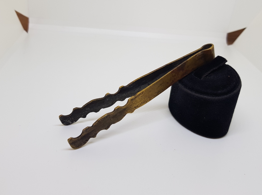 OSMANLI DÖNEMİ SÜLEYMANİYE DAMGALI NARGİLE KÖZ MAŞASI