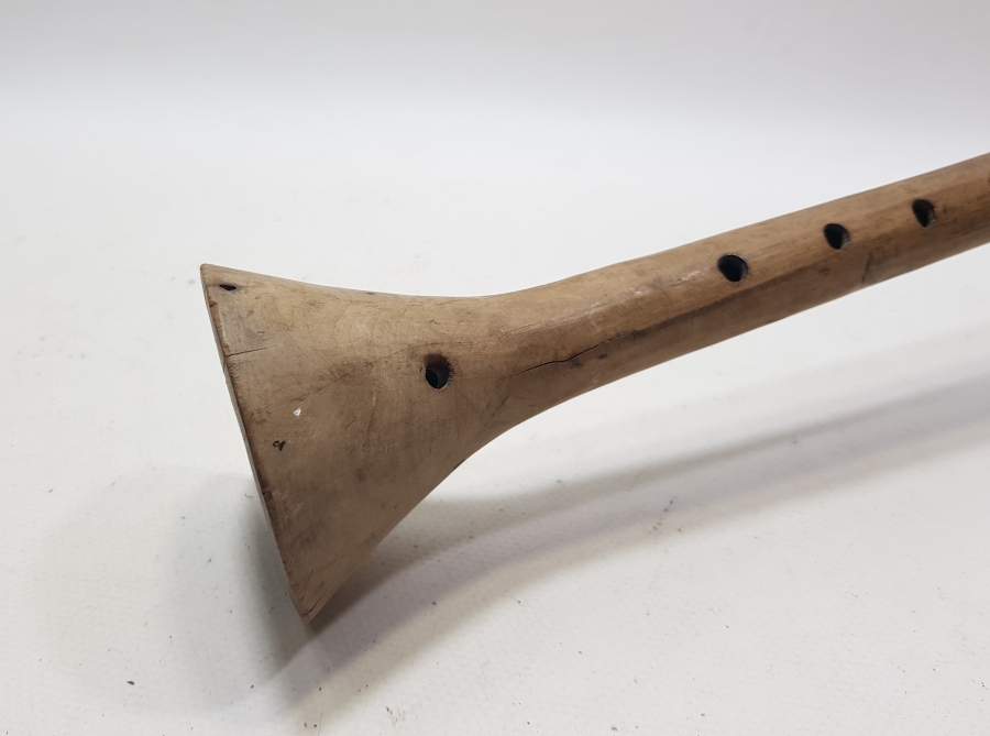 OSMANLI DÖNEMİ EL YAPIMI AHŞAP ZURNA