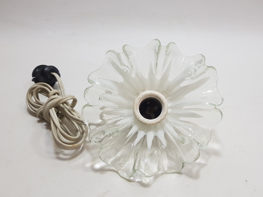 ANTİKA CAM OPALİN LAMBA