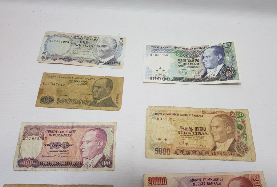 ANTİKA KAĞIT PARA LOTU