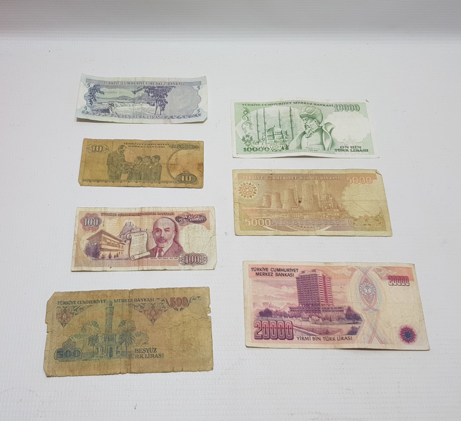 ANTİKA KAĞIT PARA LOTU