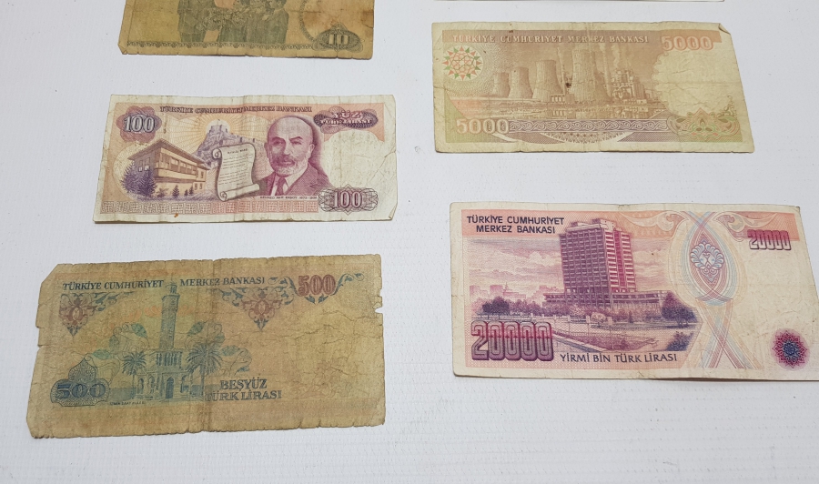 ANTİKA KAĞIT PARA LOTU