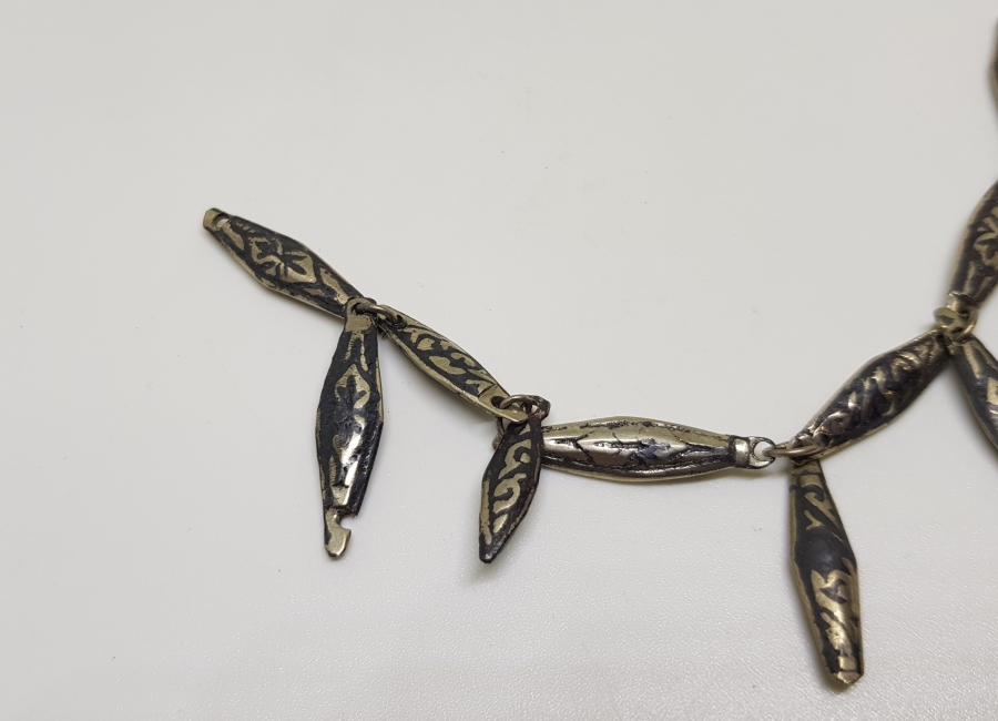 SAVAT İŞÇİLİKLİ OSMANLI DÖNEMİ GERDANLIK PARÇASI