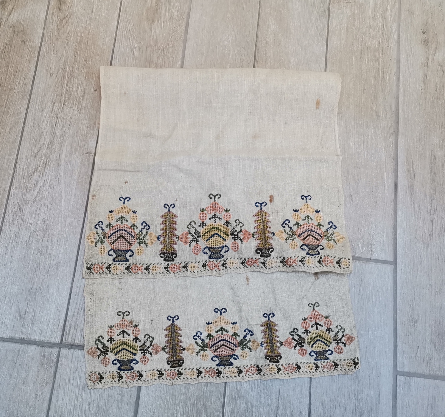 OSMANLI DÖNEMİ HAYAT AĞAÇLI VE SAKSI ÇİÇEKLİ YAĞLIK