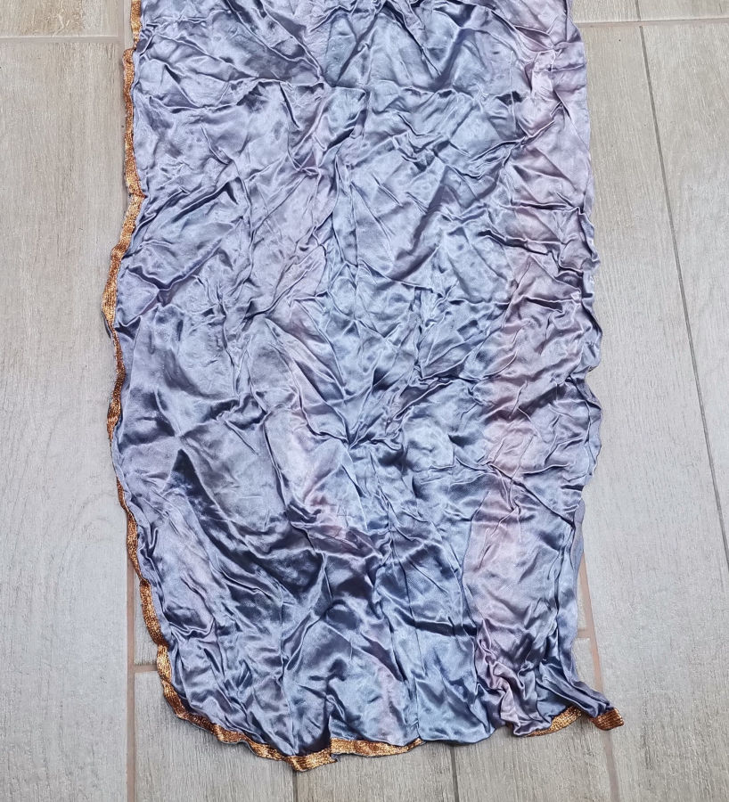 OSMANLI DÖNEMİ SIRMA İŞÇİLİKLİ PAPAZ ÖRTÜSÜ