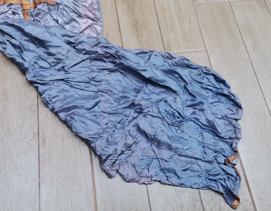 OSMANLI DÖNEMİ SIRMA İŞÇİLİKLİ PAPAZ ÖRTÜSÜ