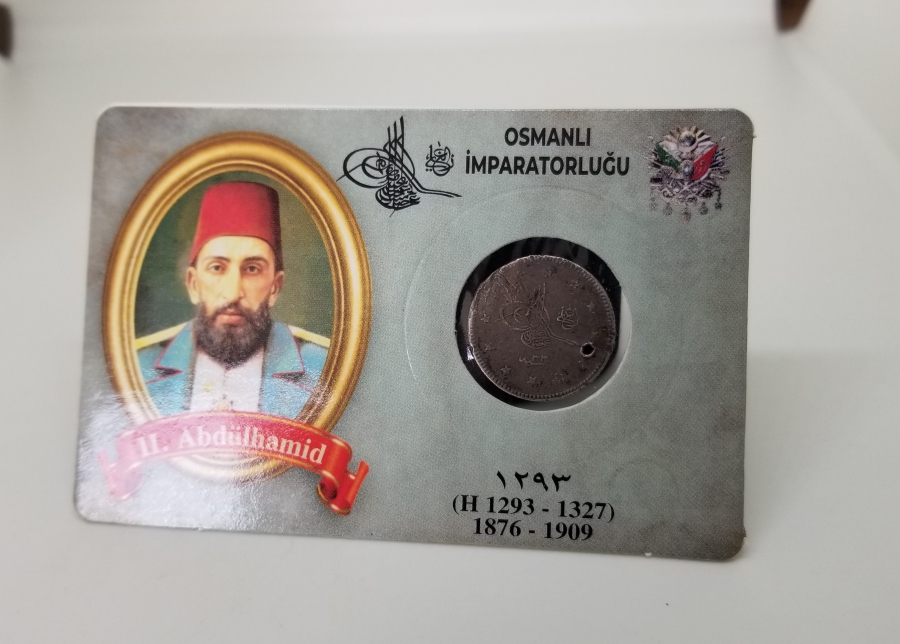 SULTAN ABDÜLHAMİD DÖNEMİ GÜMÜŞ 2 KURUŞ MECİDİYE