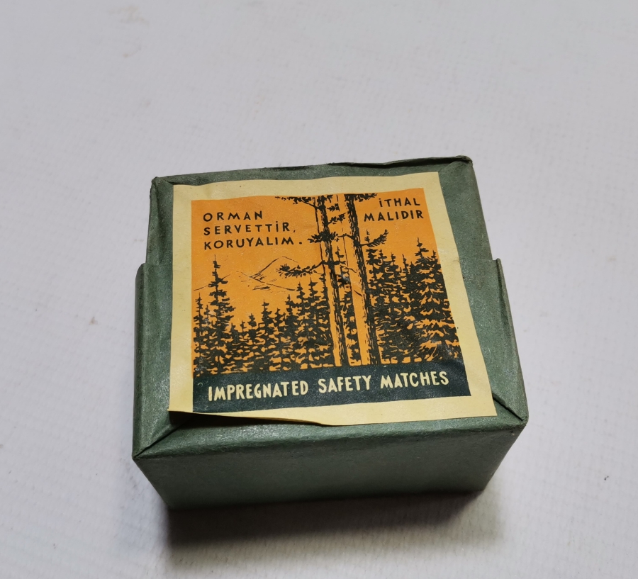 AÇILMAMIŞ PAKETİNDE ANTİKA KİBRİT