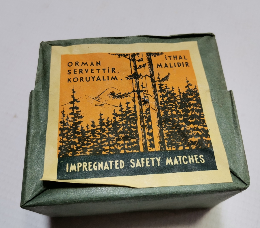 AÇILMAMIŞ PAKETİNDE ANTİKA KİBRİT