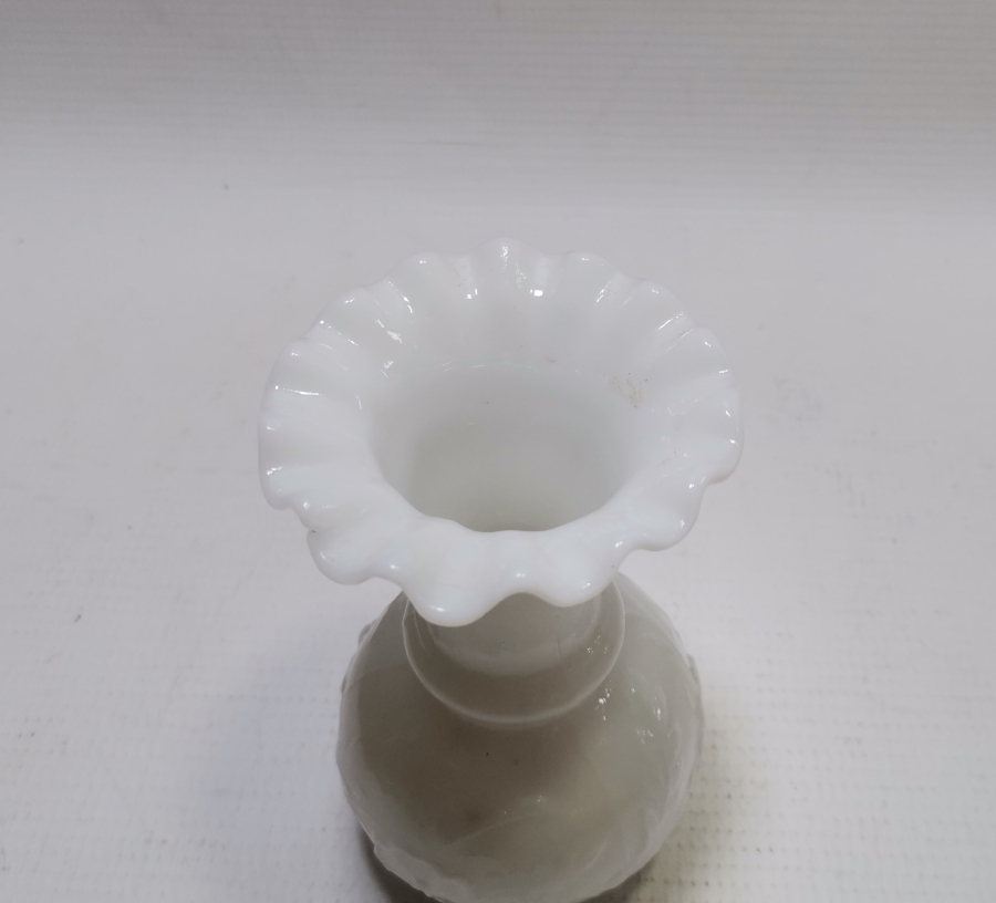 KABARTMA İŞÇİLİKLİ OSMANLI DÖNEMİ TAŞ OPALİN VAZO