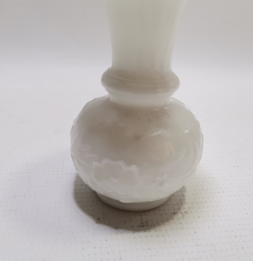 KABARTMA İŞÇİLİKLİ OSMANLI DÖNEMİ TAŞ OPALİN VAZO