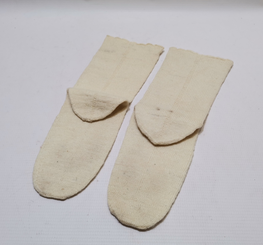 OSMANLI DÖNEMİ EL ÖRME YÖRÜK ÇORABI