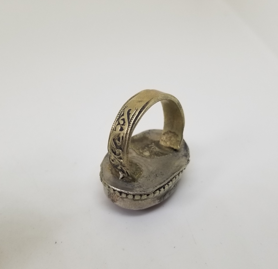 AKİK TAŞLI ANTİKA TÜRKMEN YÜZÜK