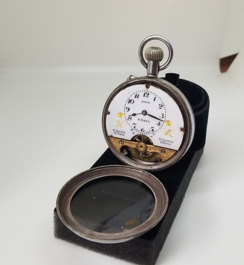 NADİR TİPTE OSMANLI DÖNEMİ 8 GÜNLÜK JOVIS CEP SAATİ