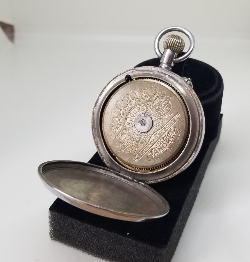 NADİR TİPTE OSMANLI DÖNEMİ 8 GÜNLÜK JOVIS CEP SAATİ