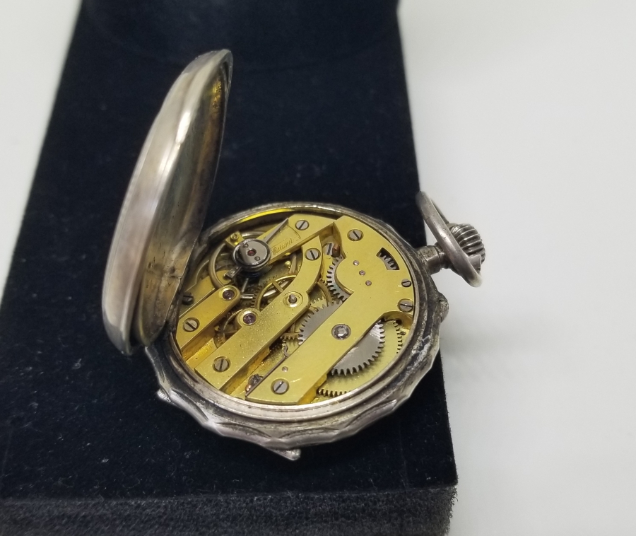 OSMANLI DÖNEMİ GÜMÜŞ ZENNE BOY CEP SAATİ