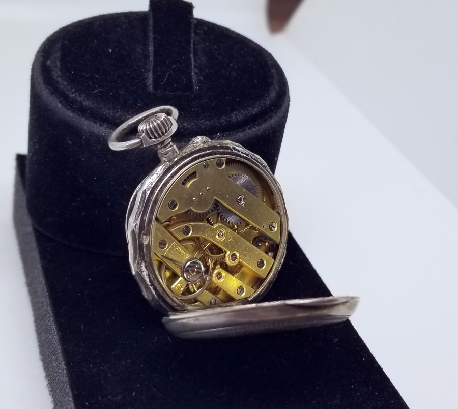 OSMANLI DÖNEMİ GÜMÜŞ ZENNE BOY CEP SAATİ