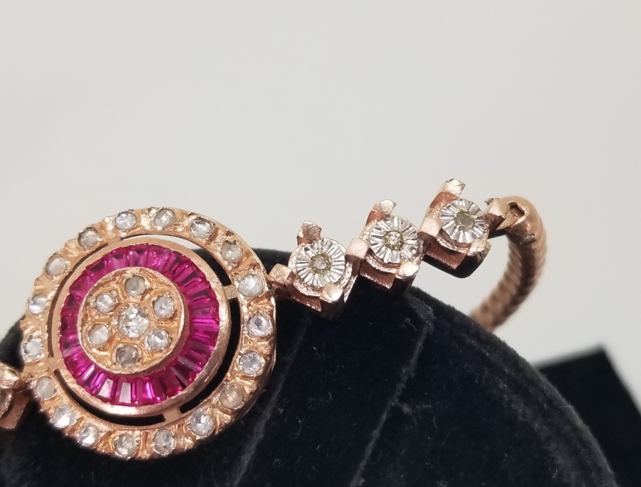 YAKUT TAŞLI ÖZEL YAPIM YÜZÜK BİLEKLİK TAKIMI