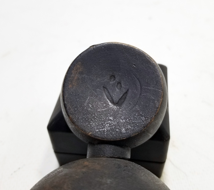 ÜZERİ OSMANLICA YAZILI NADİR TİPTE OSMANLI DÖNEMİ CEVİZ KIRACAĞI